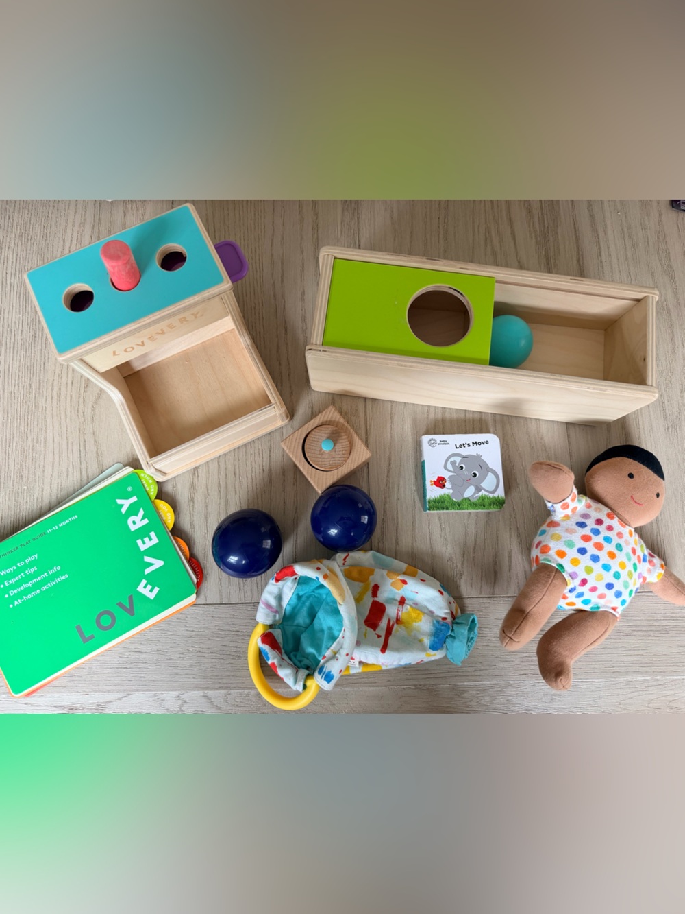 Lovevery The Thinker Play Set 11-12 months